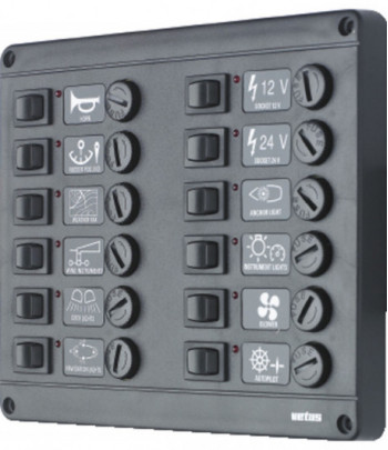 VETUS switch panel type P12...